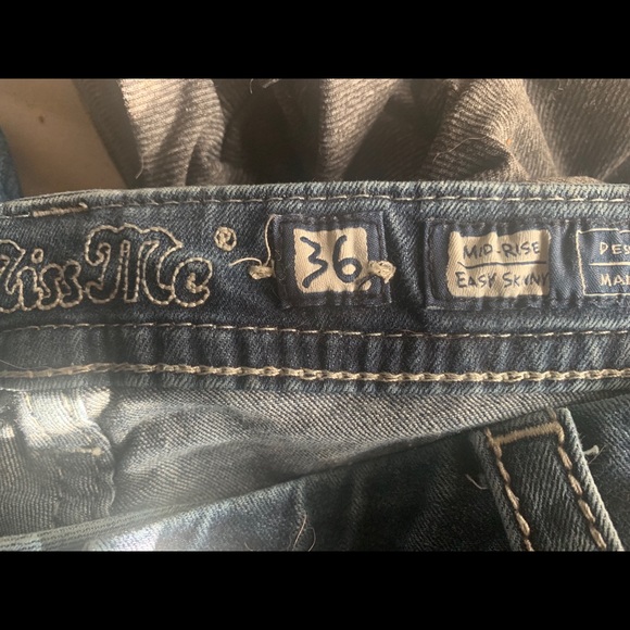 Miss Me Skinny Jeans Size 36 Easy Fit - Picture 3 of 4